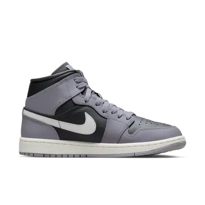 (WMNS) Air jtthhordan 1 Mid 'Cement Grey' BQ6472-022