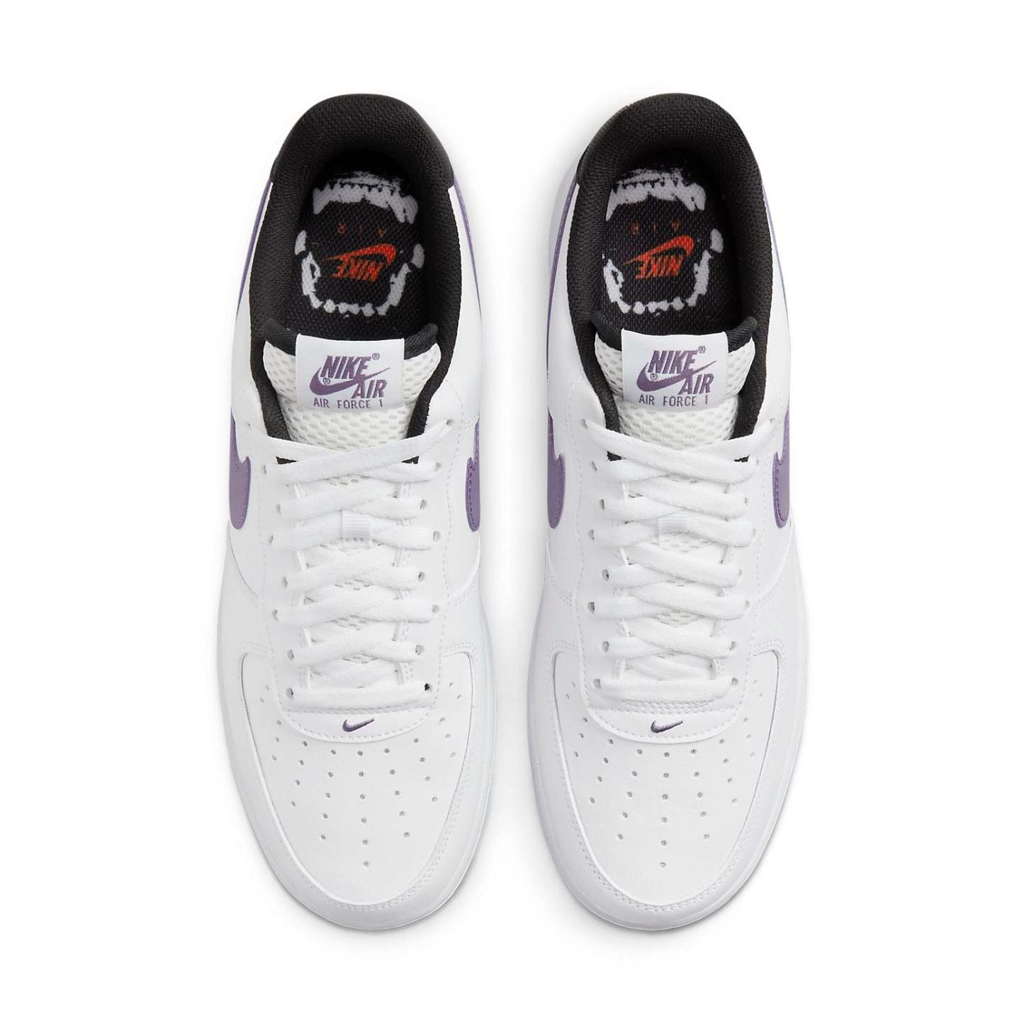 nitthhke Air Force 1 '07 LV8 'Hoops - White Canyon Purple' DH7440-100