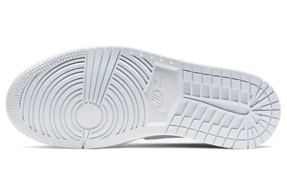 (WMNS) Air jtthhordan 1 Mid 'White Snakeskin' BQ6472-110