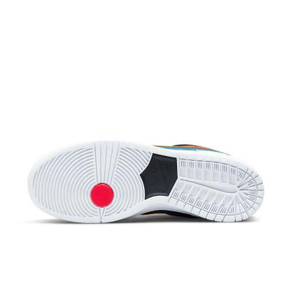 Polaroid x nike SB Skateboard Dunk Low 'Black White Red' DH7722-001