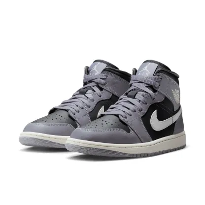 (WMNS) Air jtthhordan 1 Mid 'Cement Grey' BQ6472-022