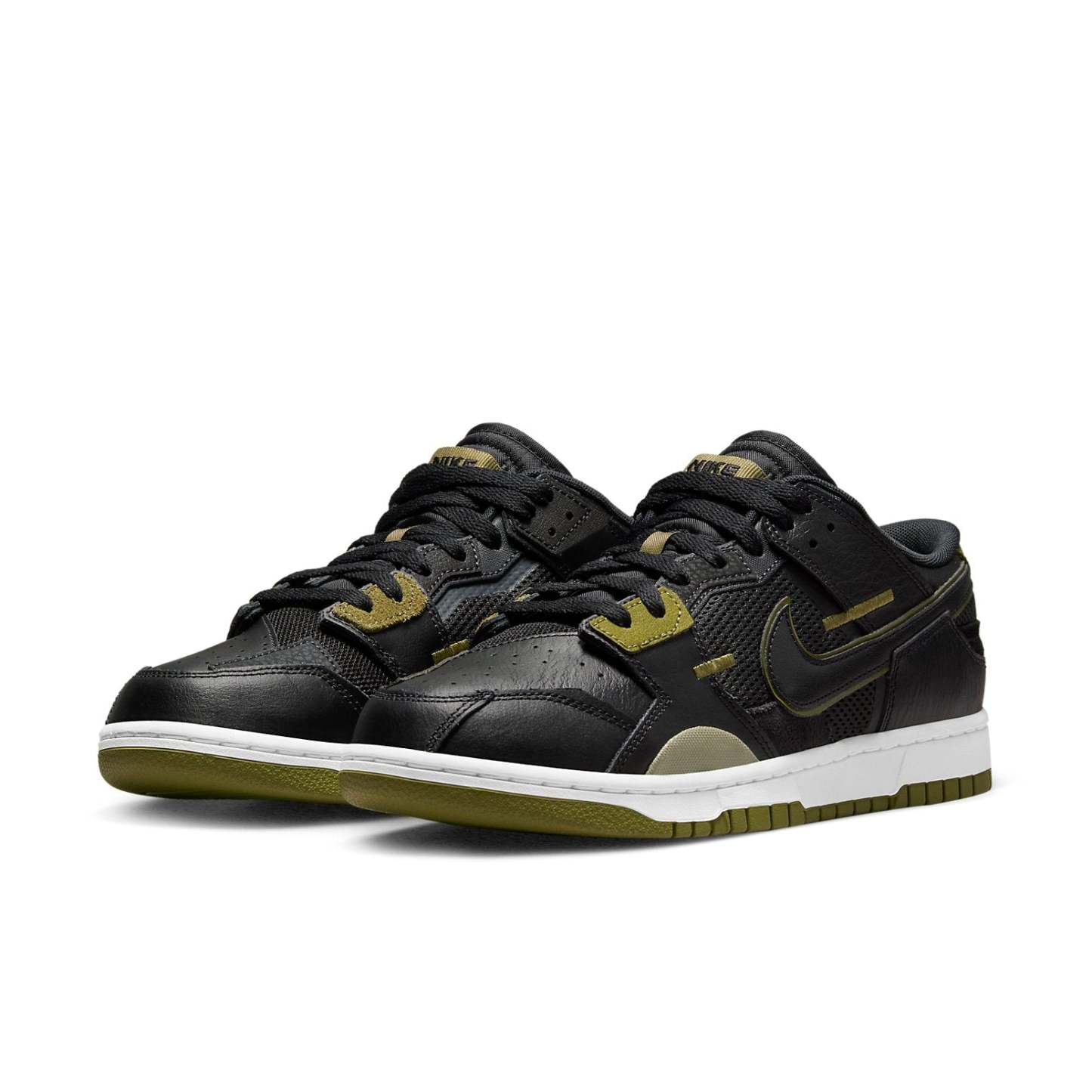 nike Dunk Low Scrap 'Black Green' DM0128-001