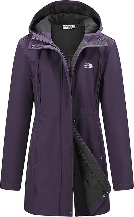 Outdoor Ventures Softshell Jacket Ladies Rain Jacket Functional Rain