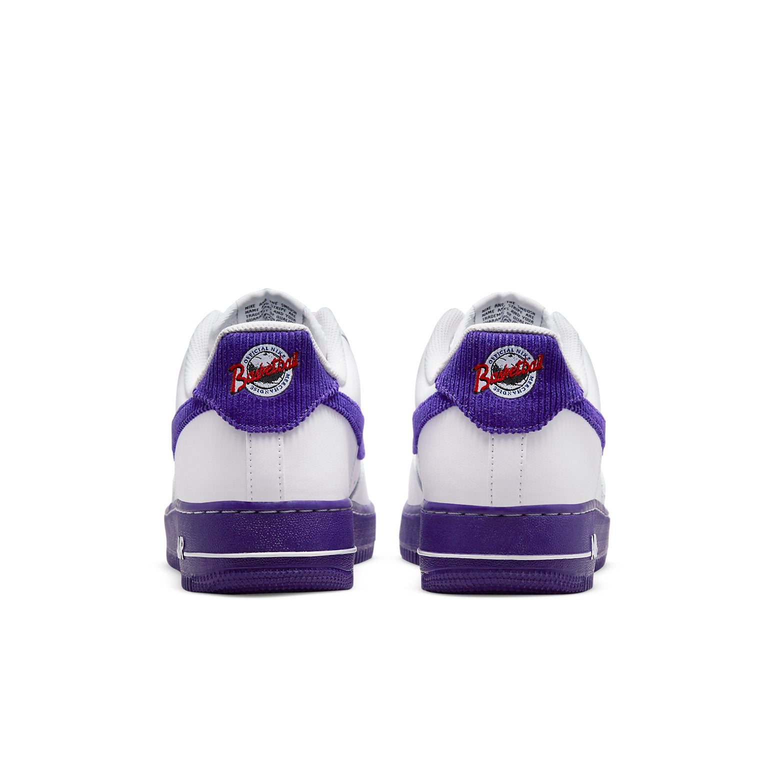 nitthhke Air Force 1 '07 LV8 EMB 'White Court Purple' DB0264-100