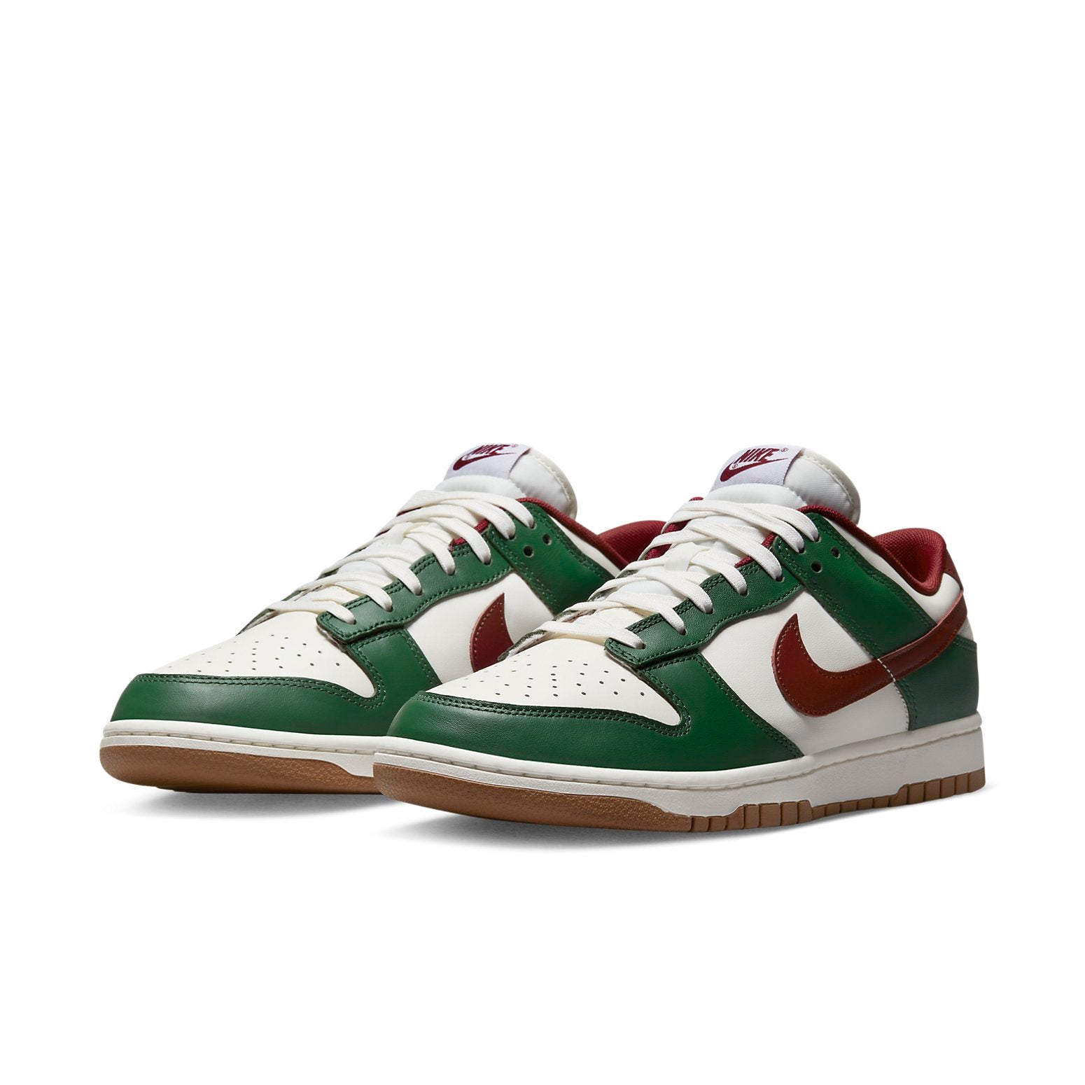 nike Dunk Low 'Gorge Green Team Red' FB7160-161