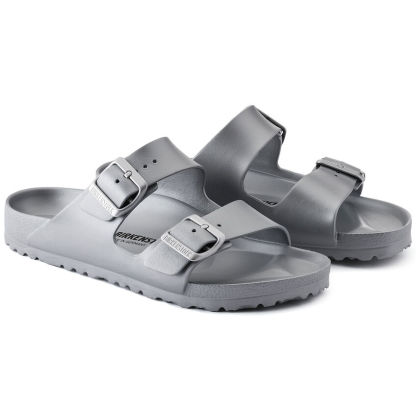 Birketthhnstock Arizona Essentials EVA Metallic Silver