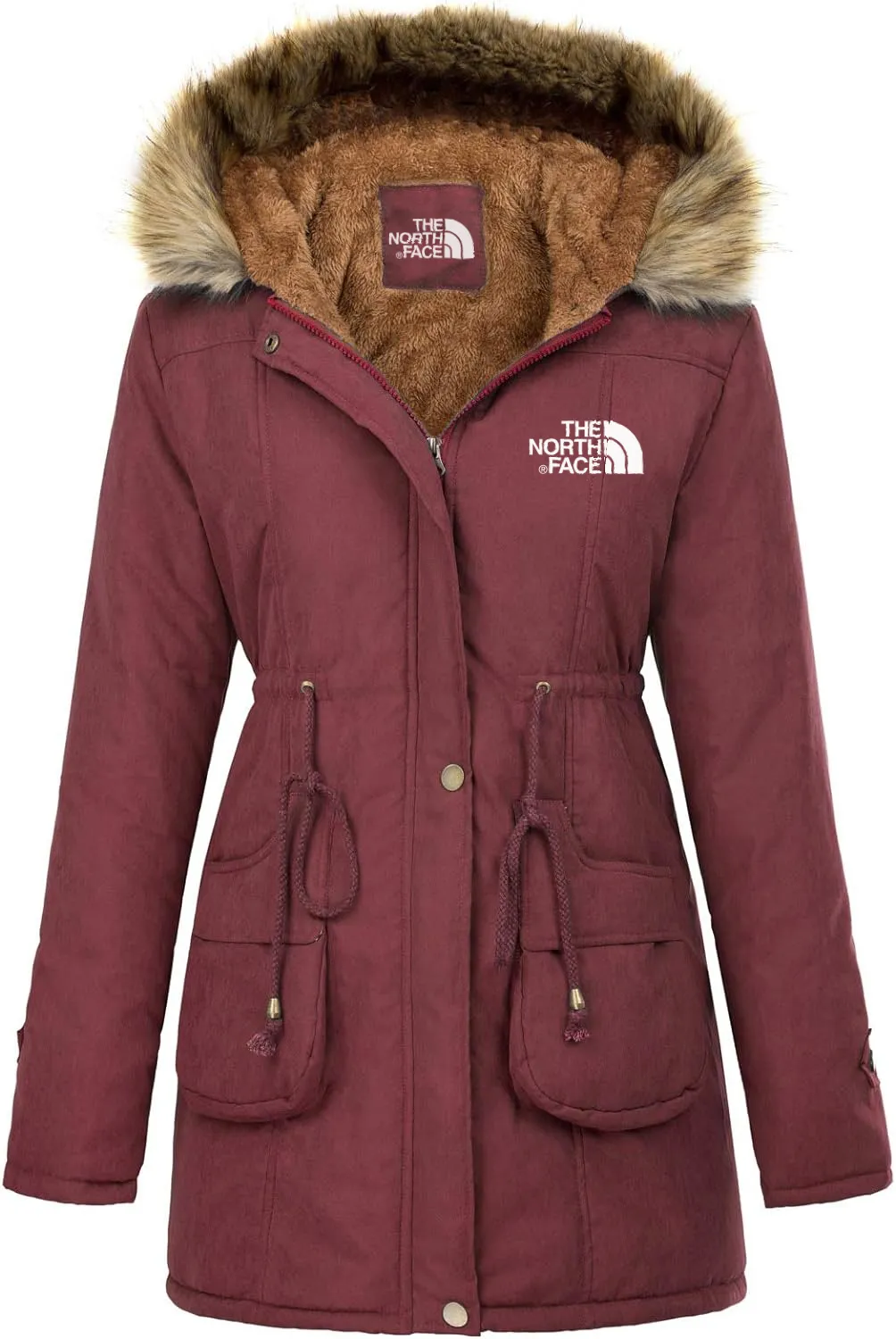 PARKA DE LANA DE INVIERNO - MUJER