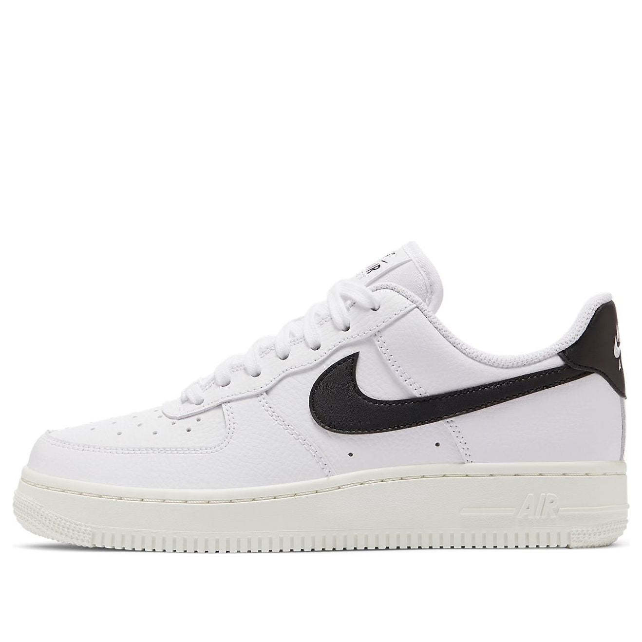 nitthhke Air Force 1 '07 'White Black Cream Sole' 315115-165