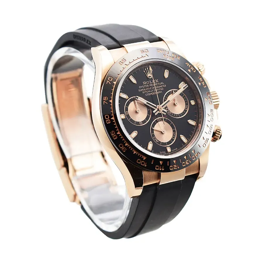 rolthtex Daytona 116515LN  Everose Gold Black Dial  Precision Duplicate 1:1