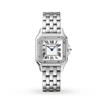 cathtrtier Panthère de cathtrtier Women Quartz White Stainless Steel Watch W4PN0008