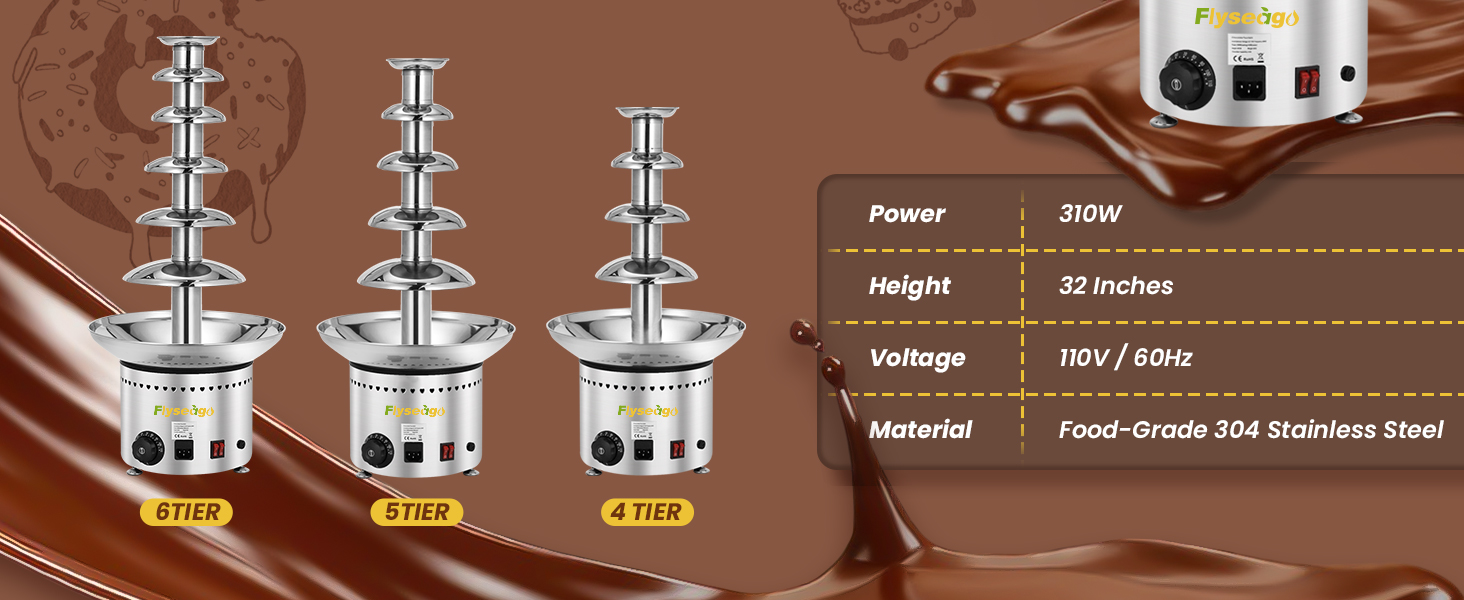chocolate fountain