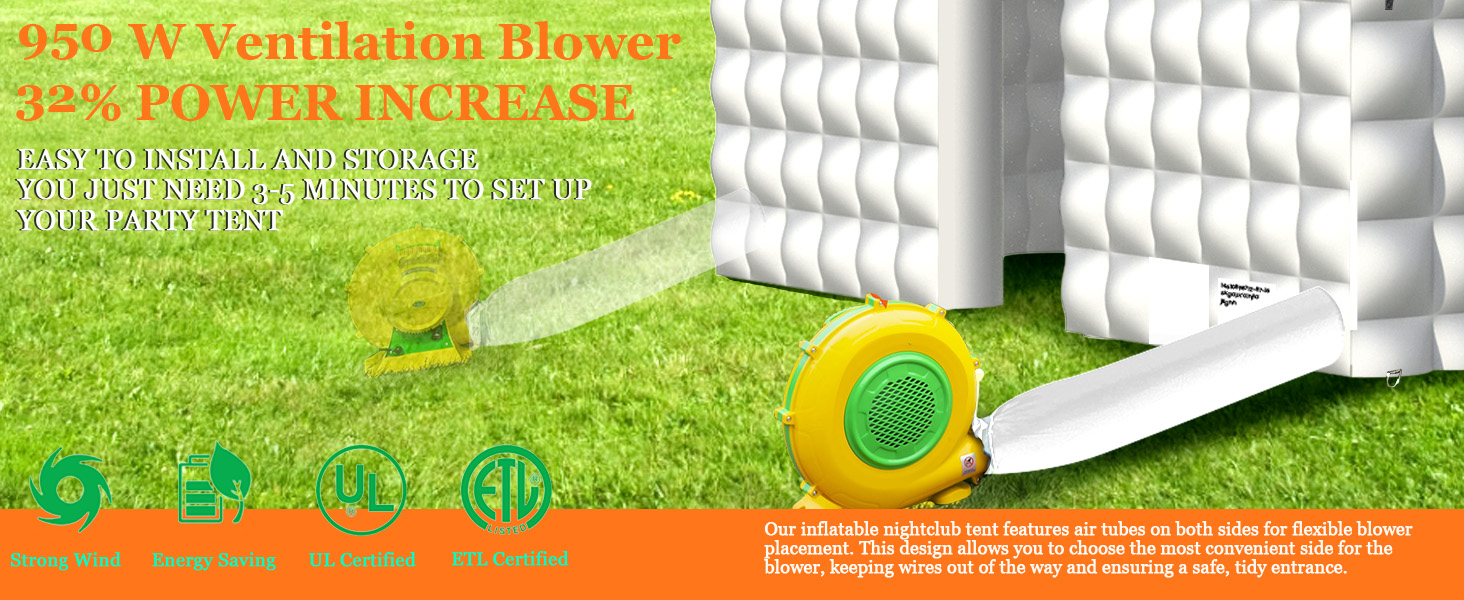 inflatable nightclub tent