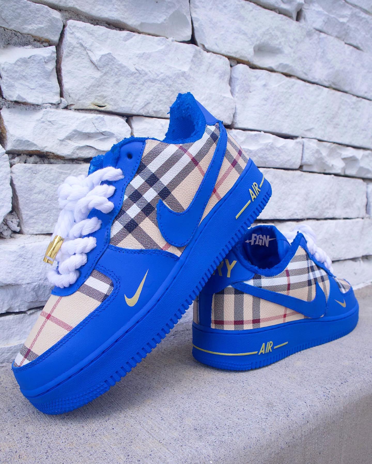 Air Force 1 JUST DO IT BLUE