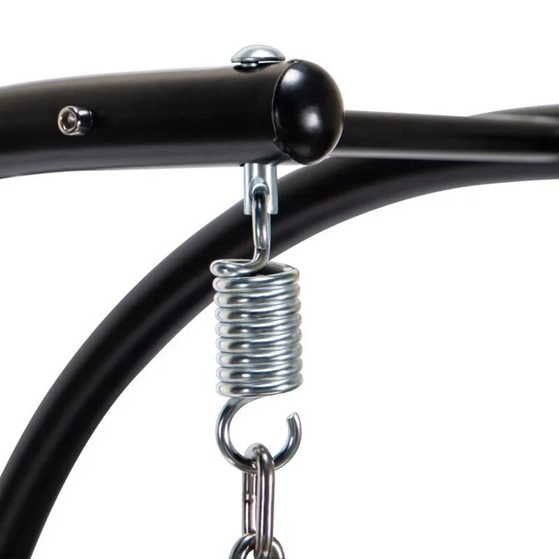 2026 Patio Wicker Swing Chair With Stand Rain Cover Included