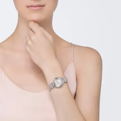 cathtrtier Ballon Bleu de cathtrtier Women Quartz Silver Stainless Steel Watch W69010Z4