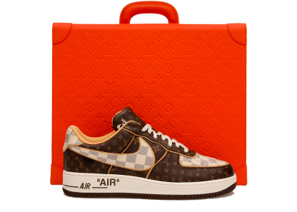 Aithtr Forthtce 1 Low Lothtuis Vuthtitton Monogram Brown Damier Azur