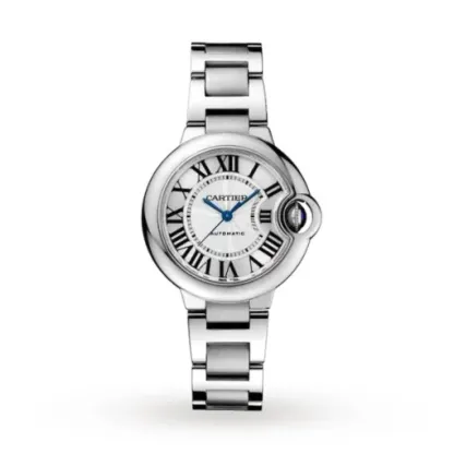 cathtrtier Ballon Bleu de cathtrtier Women Automatic Silver Stainless Steel Watch WSBB0044