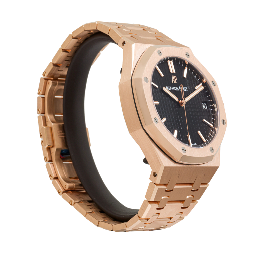 Audthtemars Pigthtuet Royal Oak 15500OR.OO.1220OR.01  Rose Gold  Exclusive Clone Edition