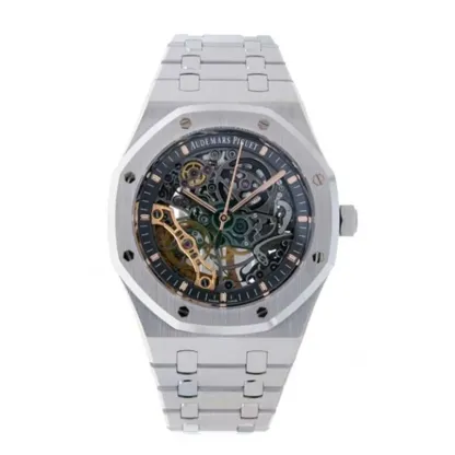 AP Royal Oak  Skeleton  Openworked 15407ST.OO.1220ST.01 Perfect Duplicate Edition
