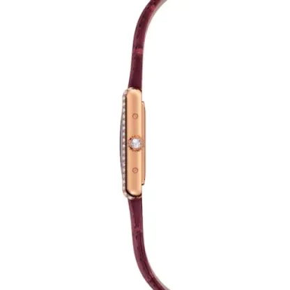 cathtrtier Tank Louis Women Automatic Silver Leather Watch WJTA0037