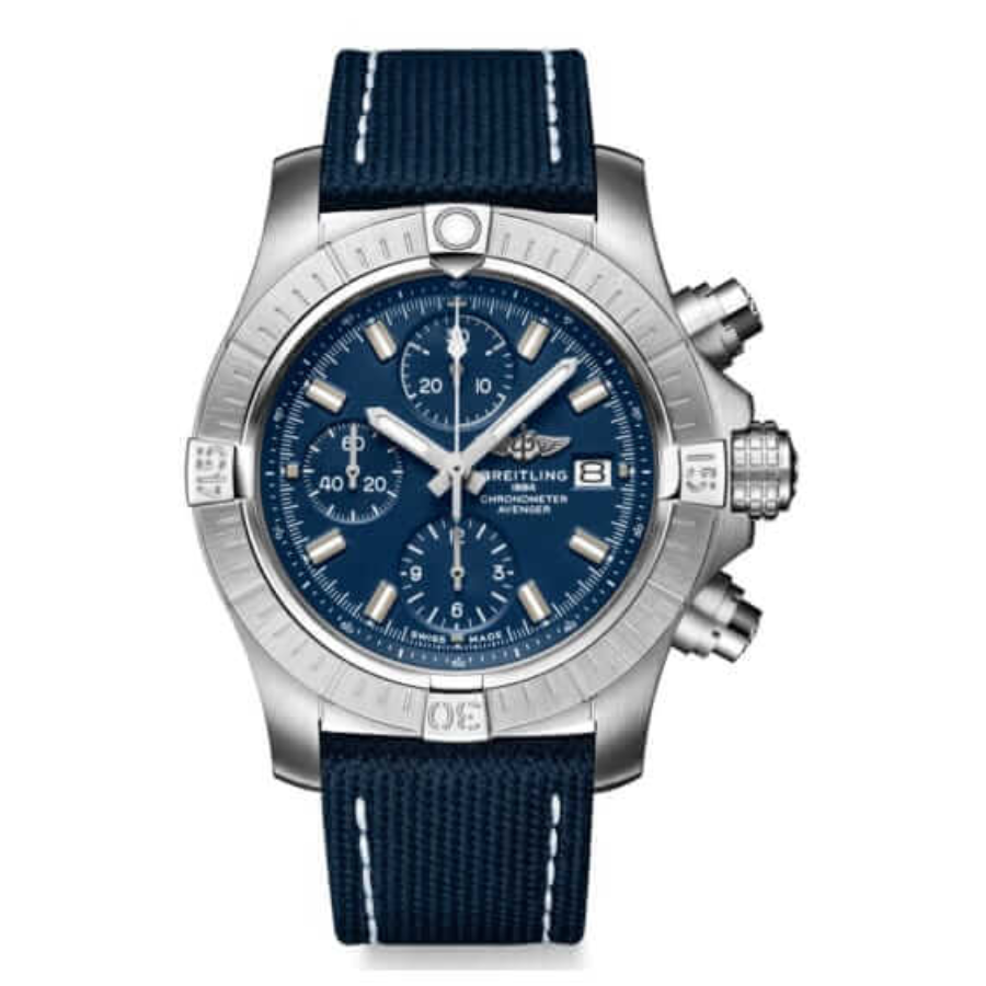 brethtitling Chronomat A13385101C1X2  Blue Dial Chronograph  Premium Duplicate