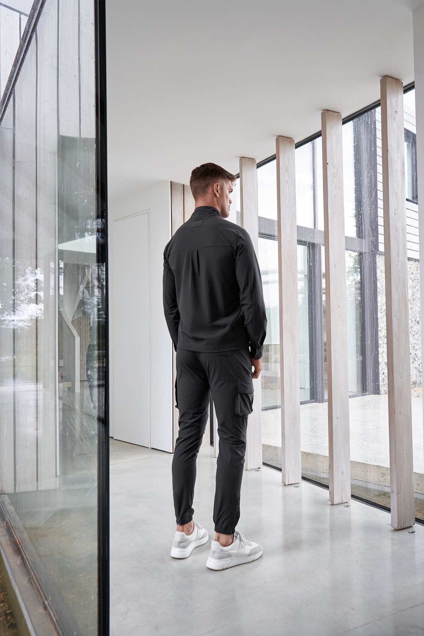 Cargo Jacket -  Charcoal