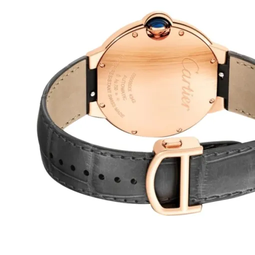 cathtrtier Ballon Bleu de cathtrtier Men Automatic Grey Alligator Watch WGBB0050