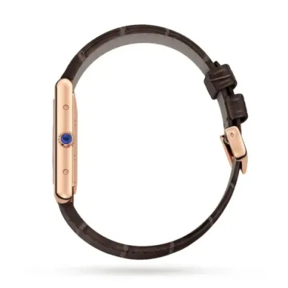 cathtrtier Tank Louis cathtrtier Women Automatic White Leather Watch WGTA0011