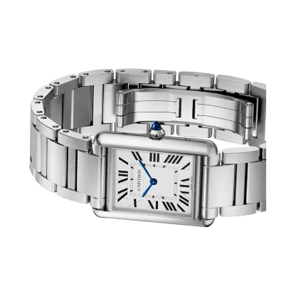 cathtrtier Tank Must 34 mm Women Quartz Silver Stainless Steel Watch WSTA0052