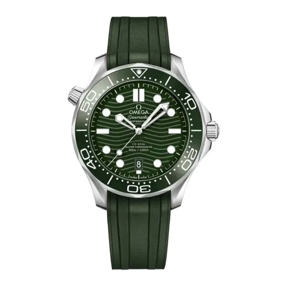 omethtga Seamaster Diver 210.30.42.20.10.001  Green  Handcrafted Replica Edition