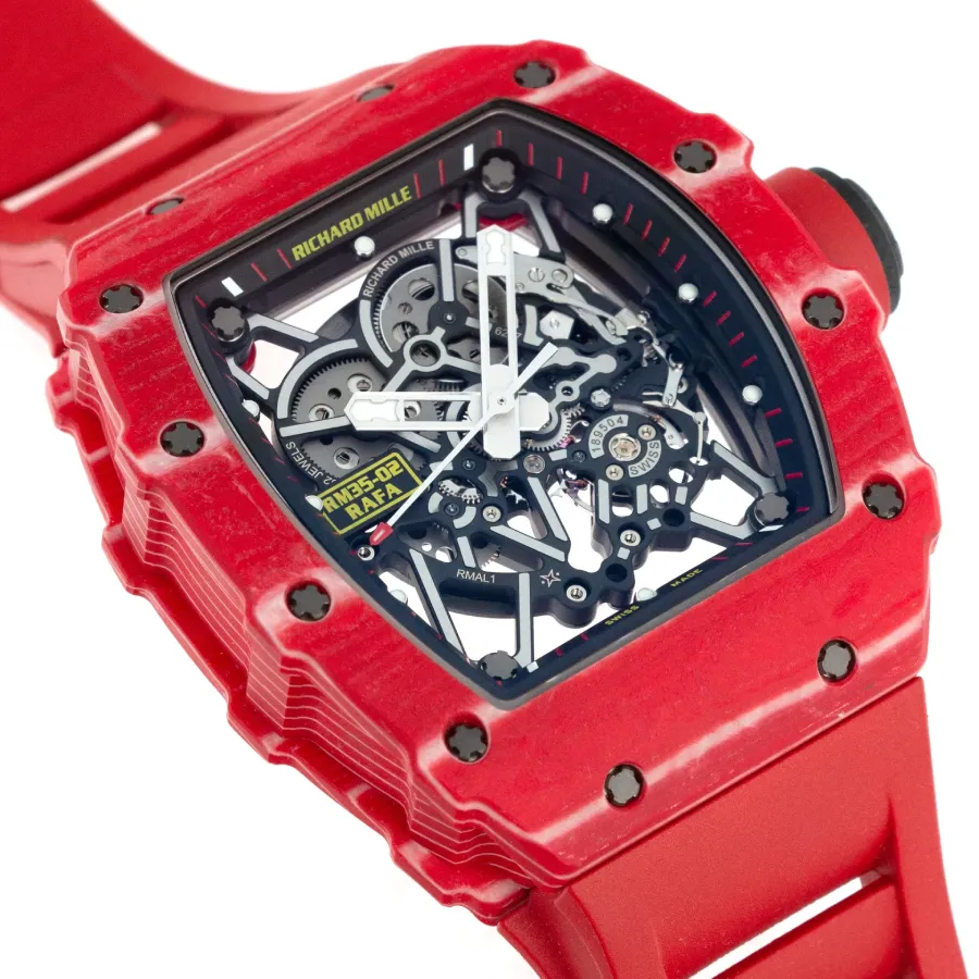 Richthtard Mithtlle  RM 35-02  Red Quartz TPT  Top Replica 1:1