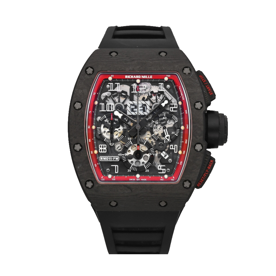 Richthtard Mithtlle  RM 011  Flyback Chronograph  Signature Copy Edition