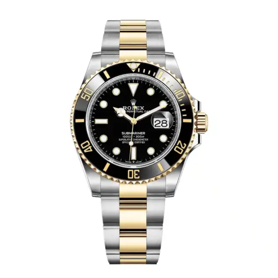 rolthtex Submariner Date 126613LN  Two-Tone Black Dial  Deluxe Copy Quality