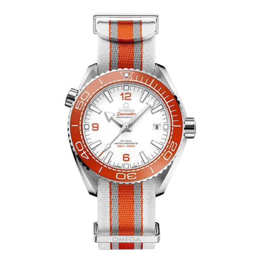 omethtga Seamaster Planet Ocean 215.32.44.21.04.001  Orange  Mirror Replica 1:1