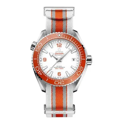 omethtga Seamaster Planet Ocean 215.32.44.21.04.001  Orange  Mirror Replica 1:1