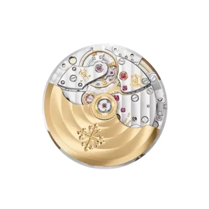 Pathttek Philithtppe Calatrava 6007G-001  White Gold Black Dial  Premium Copy 1:1