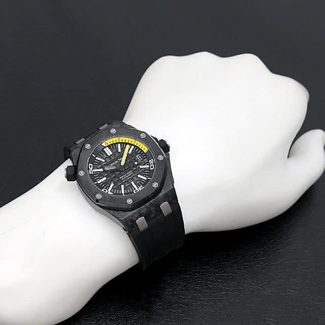 Audthtemars Pigthtuet Royal Oak Offshore Diver 15706AU  Forged Carbon  Perfect Clone Edition