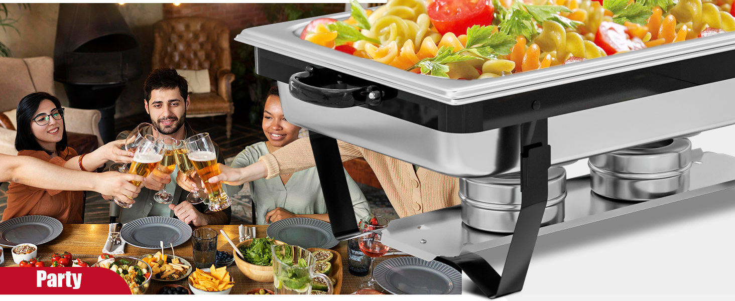 chafing dish buffet set