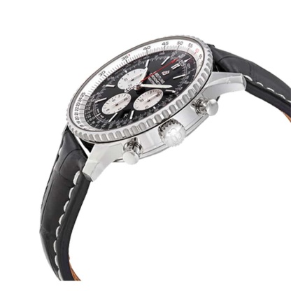 brethtitling Navitimer B01 Chronograph 46 AB0127211B1X1  Black Dial  Signature Copy Edition