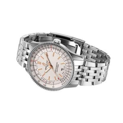 brethtitling Navitimer Automatic GMT A17326211G1A1  Blue Dial  Detailed Clone