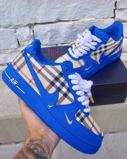 Air Force 1 JUST DO IT BLUE