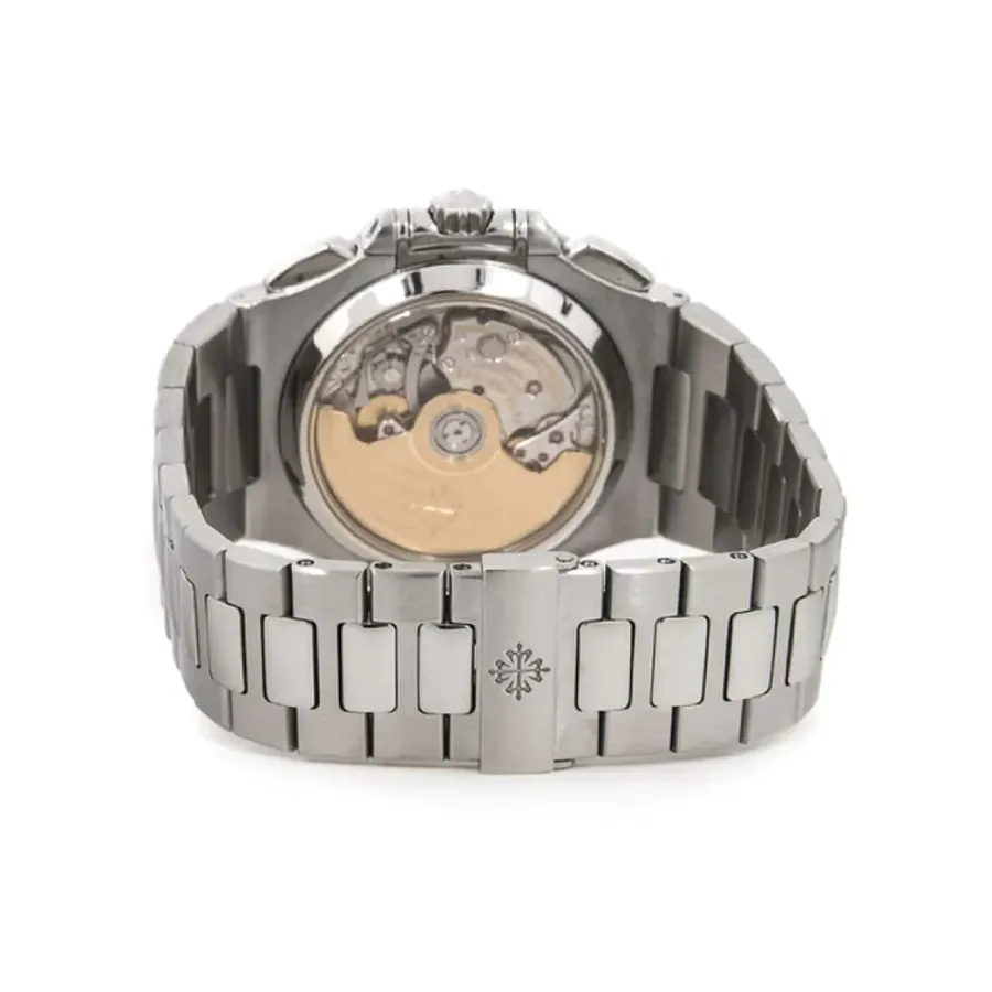 pathttek Philithtppe Nautilus Chronograph 5980/1A-019  White Dial  Precision Clone