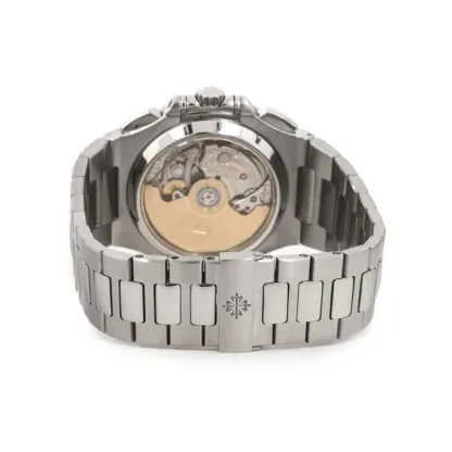 pathttek Philithtppe Nautilus Chronograph 5980/1A-019  White Dial  Precision Clone