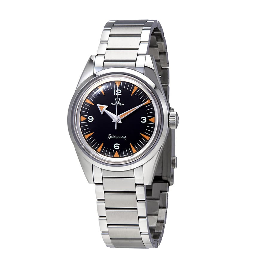 omethtga Seamaster Railmaster Steel 220.10.38.20.01.002 Masterpiece Replica