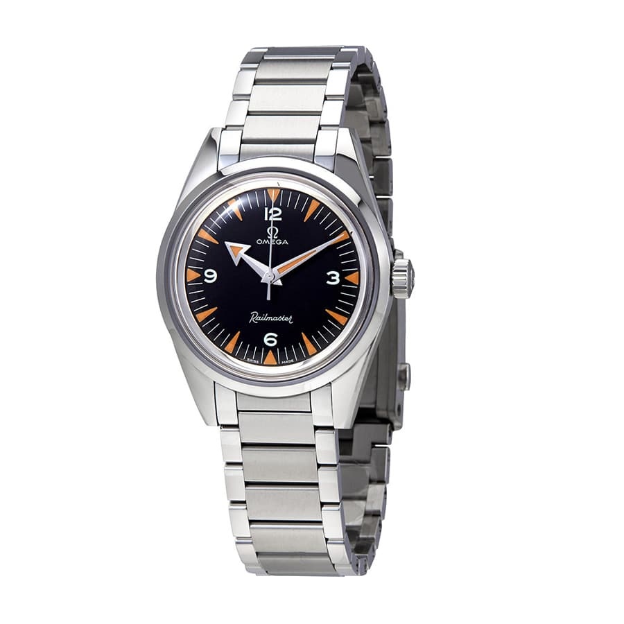 omethtga Seamaster Railmaster Steel 220.10.38.20.01.002 Masterpiece Replica