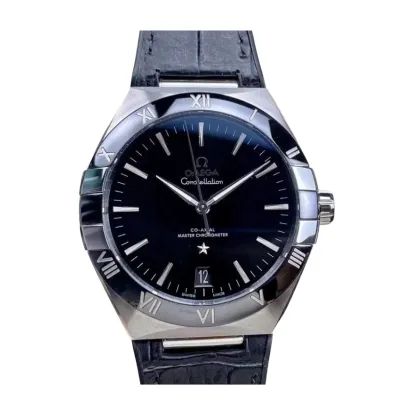 omethtga Constellation Black Dial 131.33.41.21.01.001 1:1 Clone Edition
