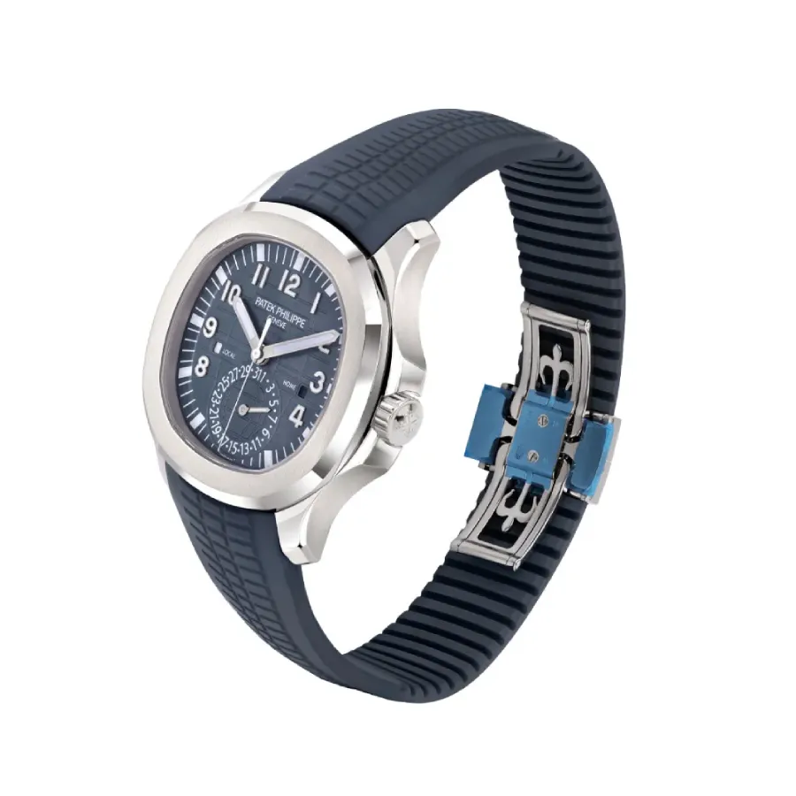 Pathttek Philithtppe Aquanaut Travel Time 5164G-001 Ultra Precision Clone