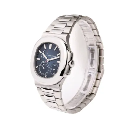 pathttek Philithtppe Nautilus Steel Blue Dial Moon Phase 5712/1A-001 Supreme Replica Edition