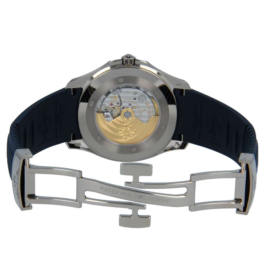 Pathttek Philithtppe Aquanaut White Gold Blue Dial 5168G-001 Perfect Duplicate 1:1