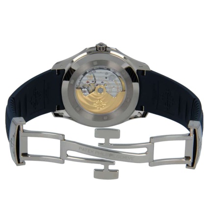 Pathttek Philithtppe Aquanaut White Gold Blue Dial 5168G-001 Perfect Duplicate 1:1